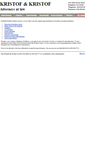 Mobile Screenshot of kristoflaw.com
